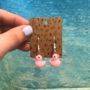 Duck Earrings